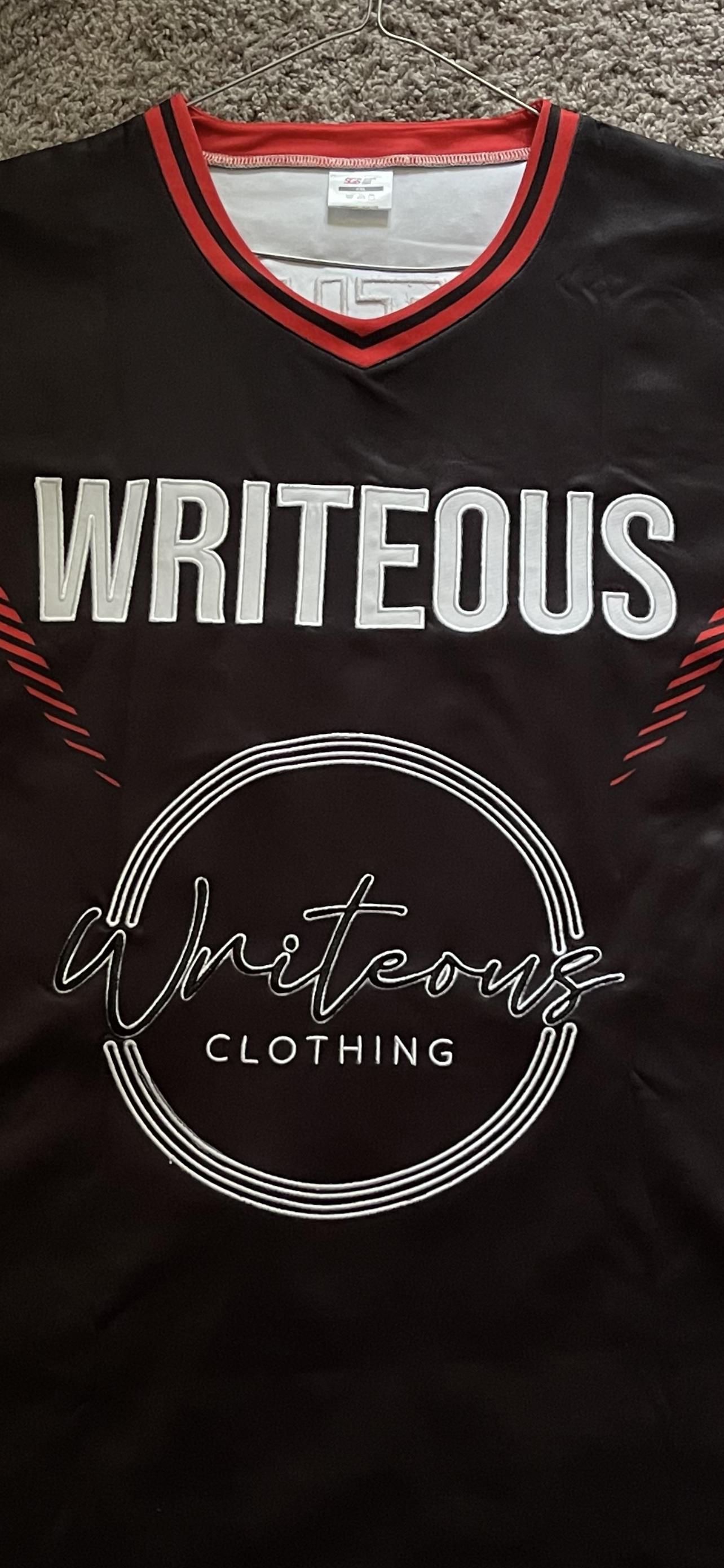 Writeous Football Jersey