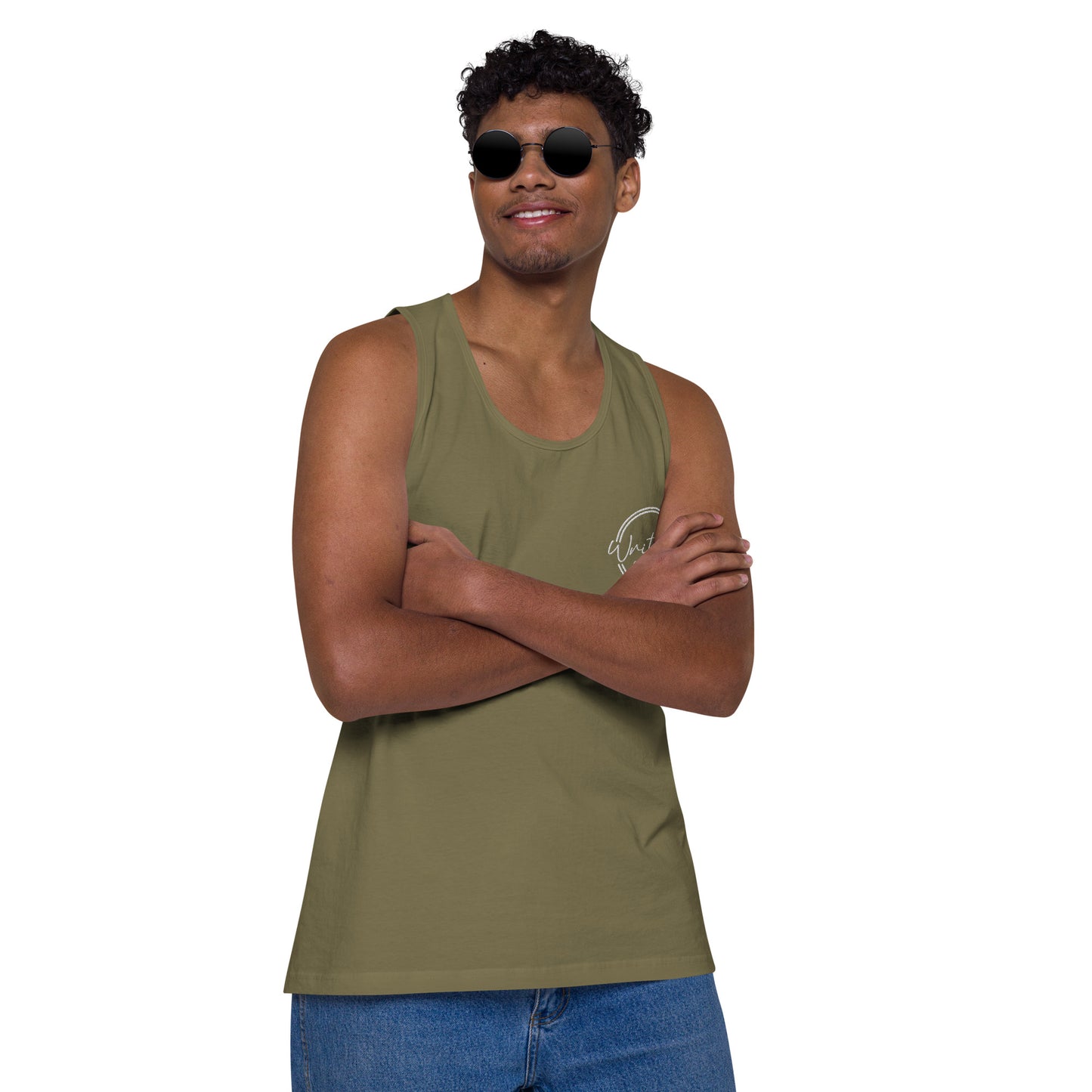 Embroidered Tank