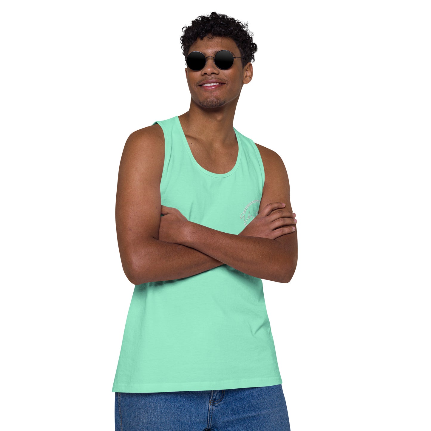 Embroidered Tank