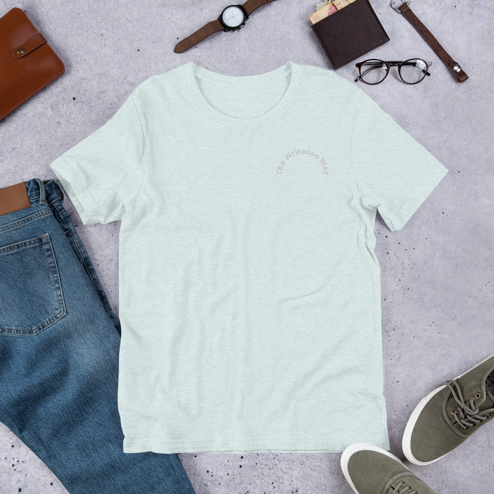 Embroidered The Writeous Way Tee