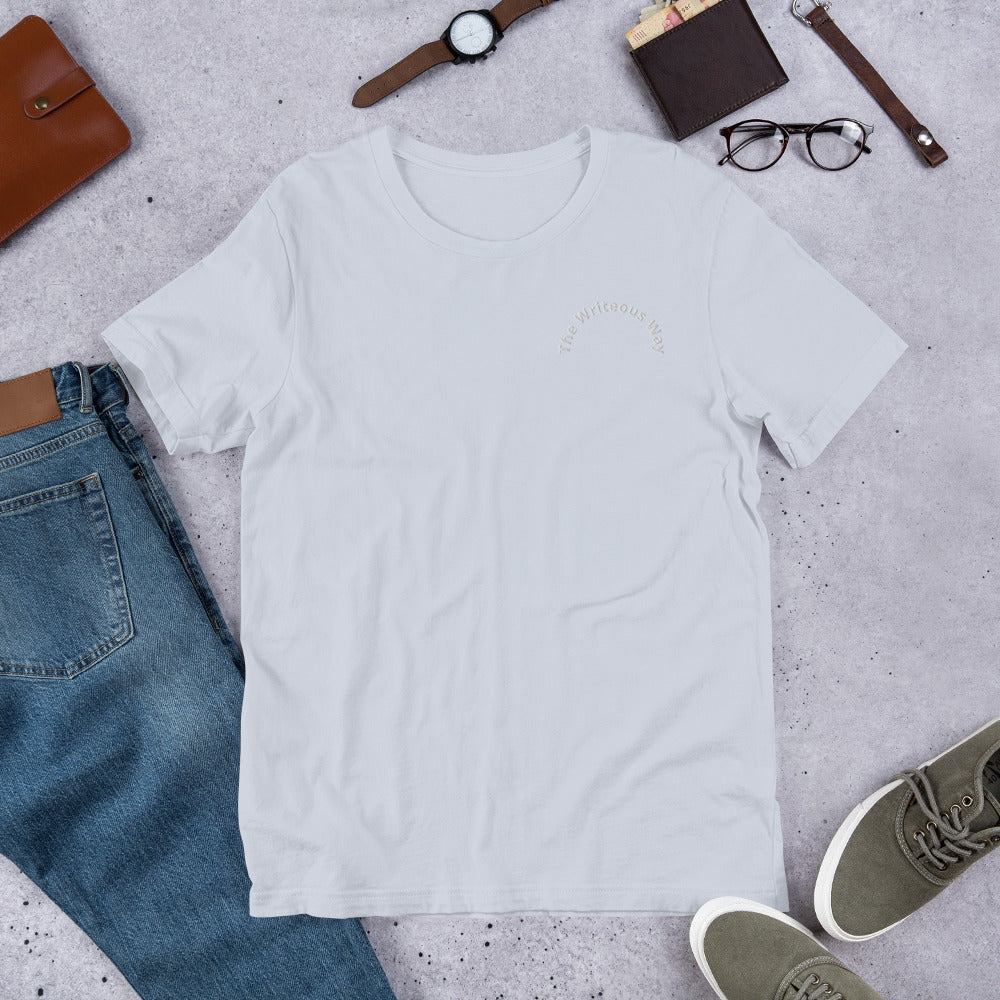 Embroidered The Writeous Way Tee