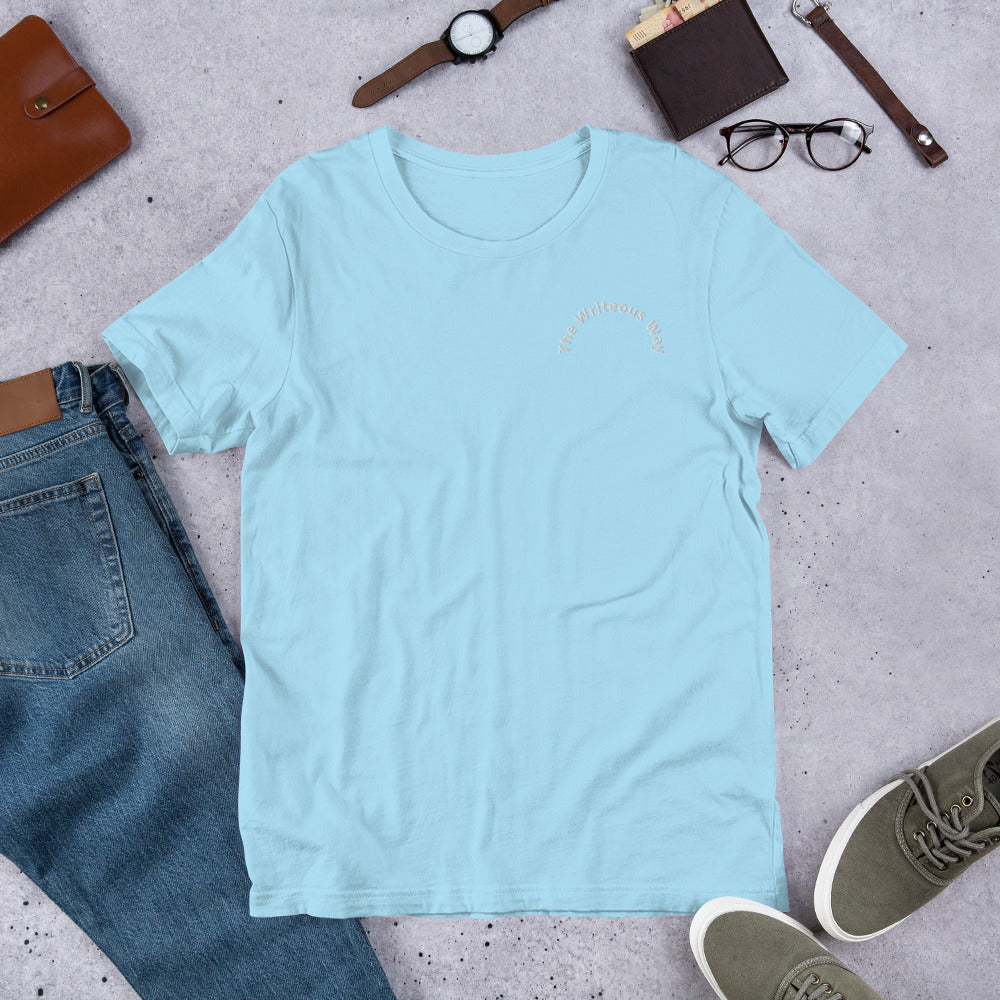 Embroidered The Writeous Way Tee