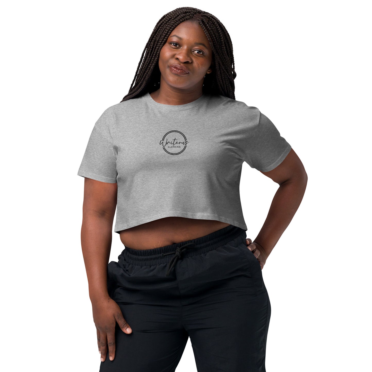 Women’s Embroidered Crop Top