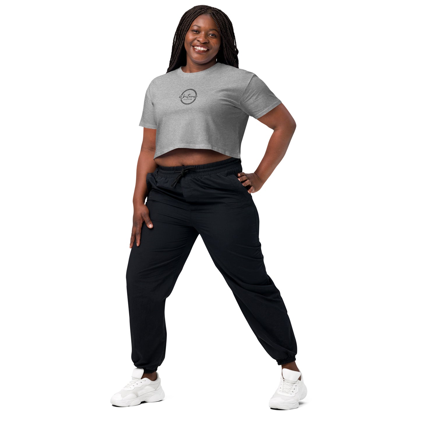 Women’s Embroidered Crop Top