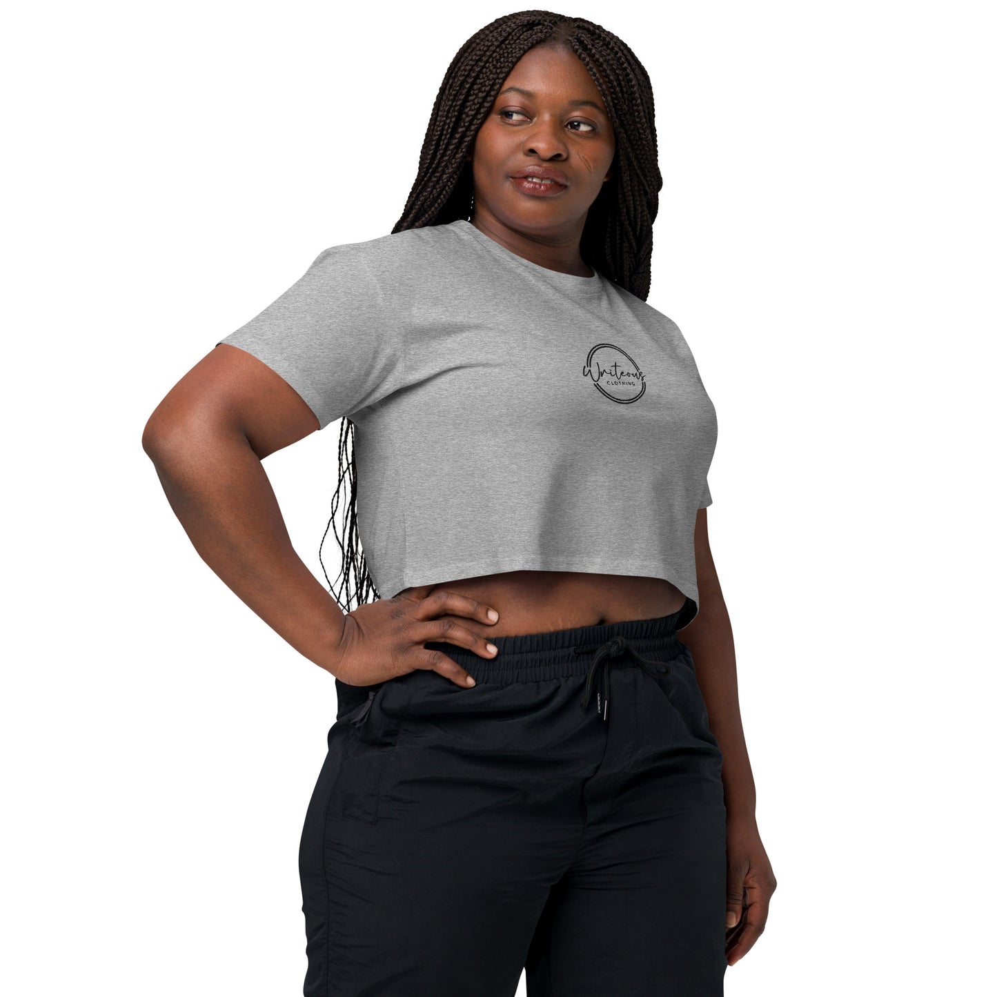 Women’s Embroidered Crop Top
