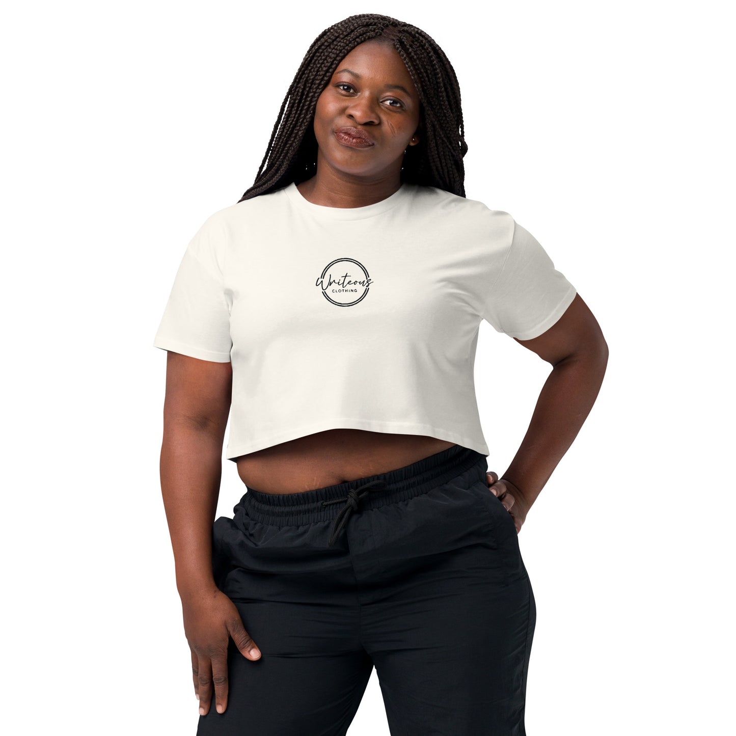 Women’s Embroidered Crop Top
