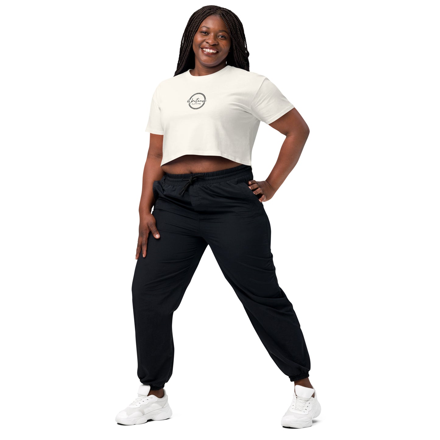 Women’s Embroidered Crop Top