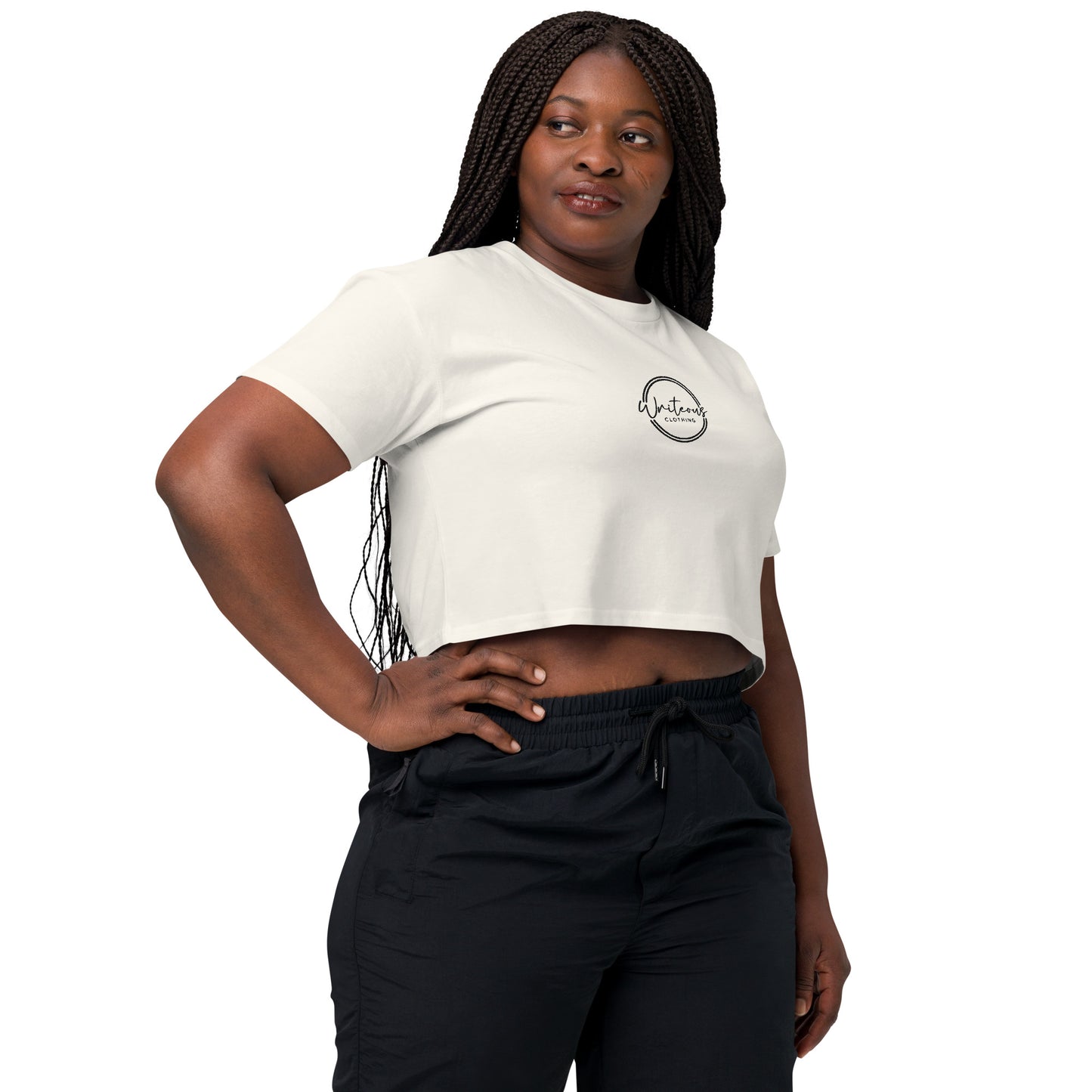 Women’s Embroidered Crop Top