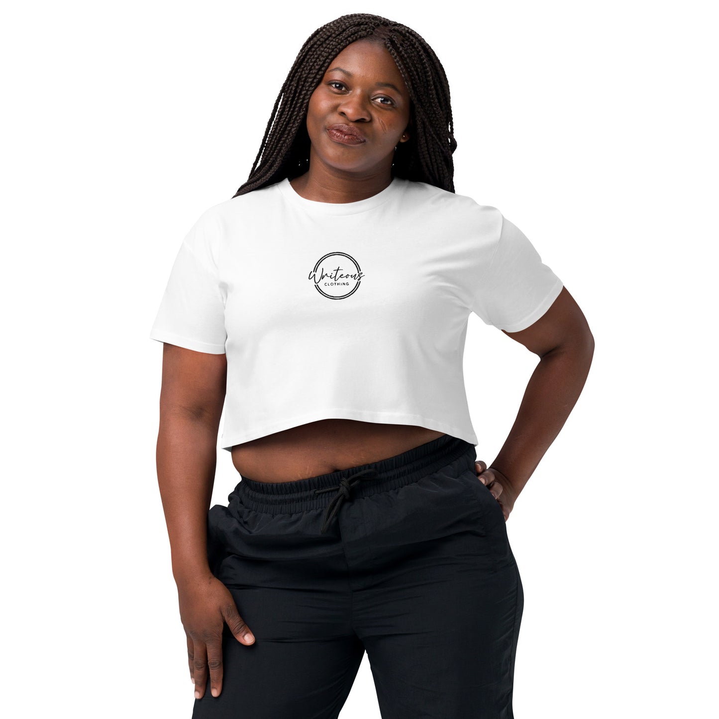 Women’s Embroidered Crop Top