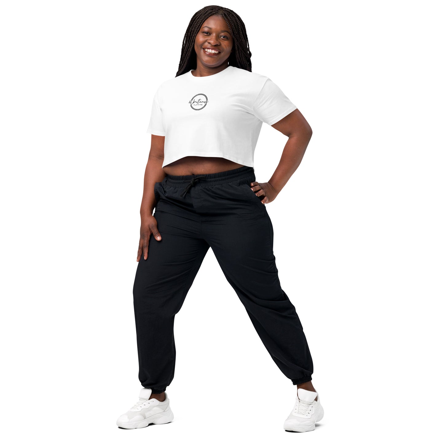 Women’s Embroidered Crop Top