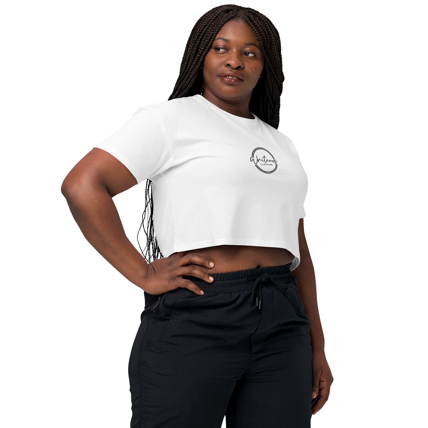 Women’s Embroidered Crop Top