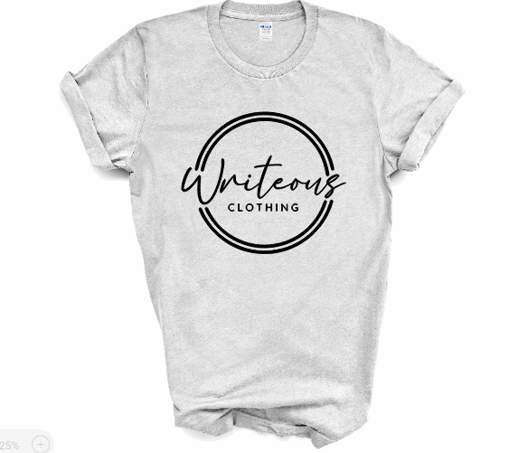 Grey Shirt Black Logo