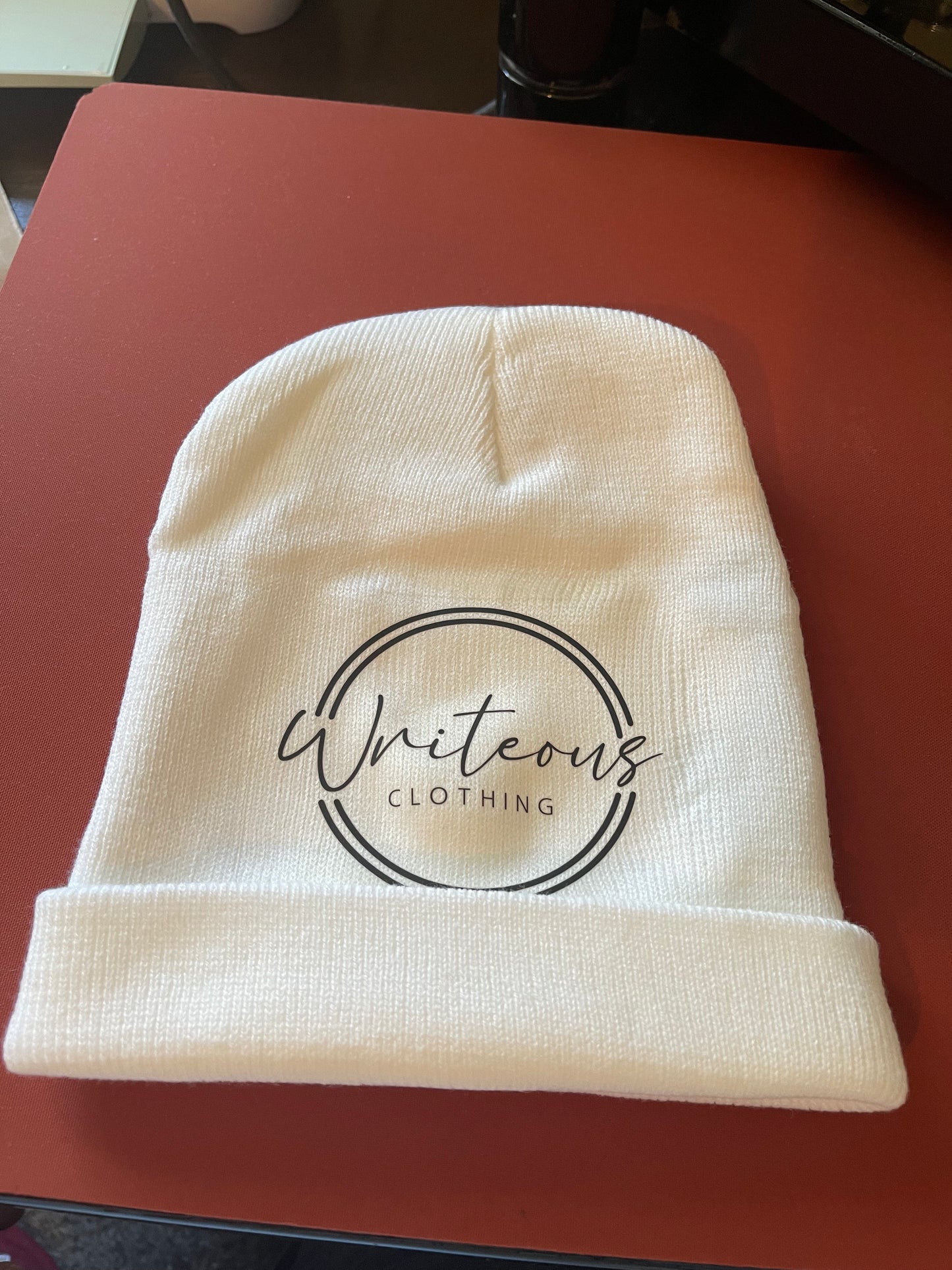 White Beanie