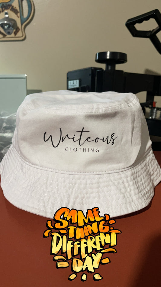 White Bucket Hat