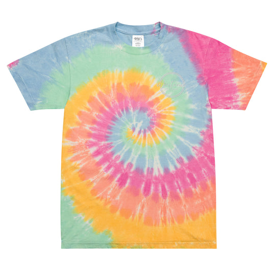 Tie-dye Embroidered Tee