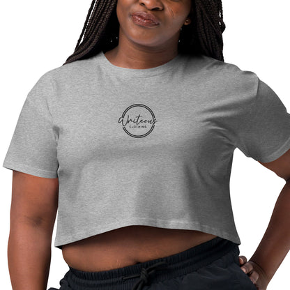 Women’s Embroidered Crop Top
